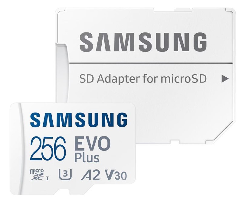 Карта пам'яті Samsung microSDXC 256GB EVO Plus + SD Adapter (MB-MC256SA/EU)